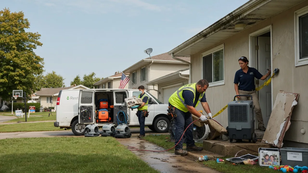 Water Damage Restoration in Portersville, PA near me